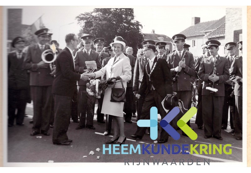 Pannerden Benoeming A.Havermans tot burgemeester in Pannerden 16-06-1963 (7)